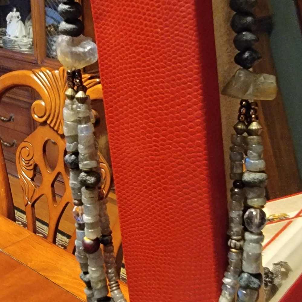 Hand beaded necklace